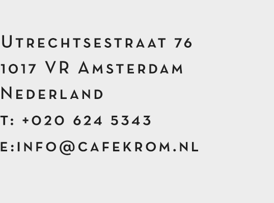 Contact Cafekrom